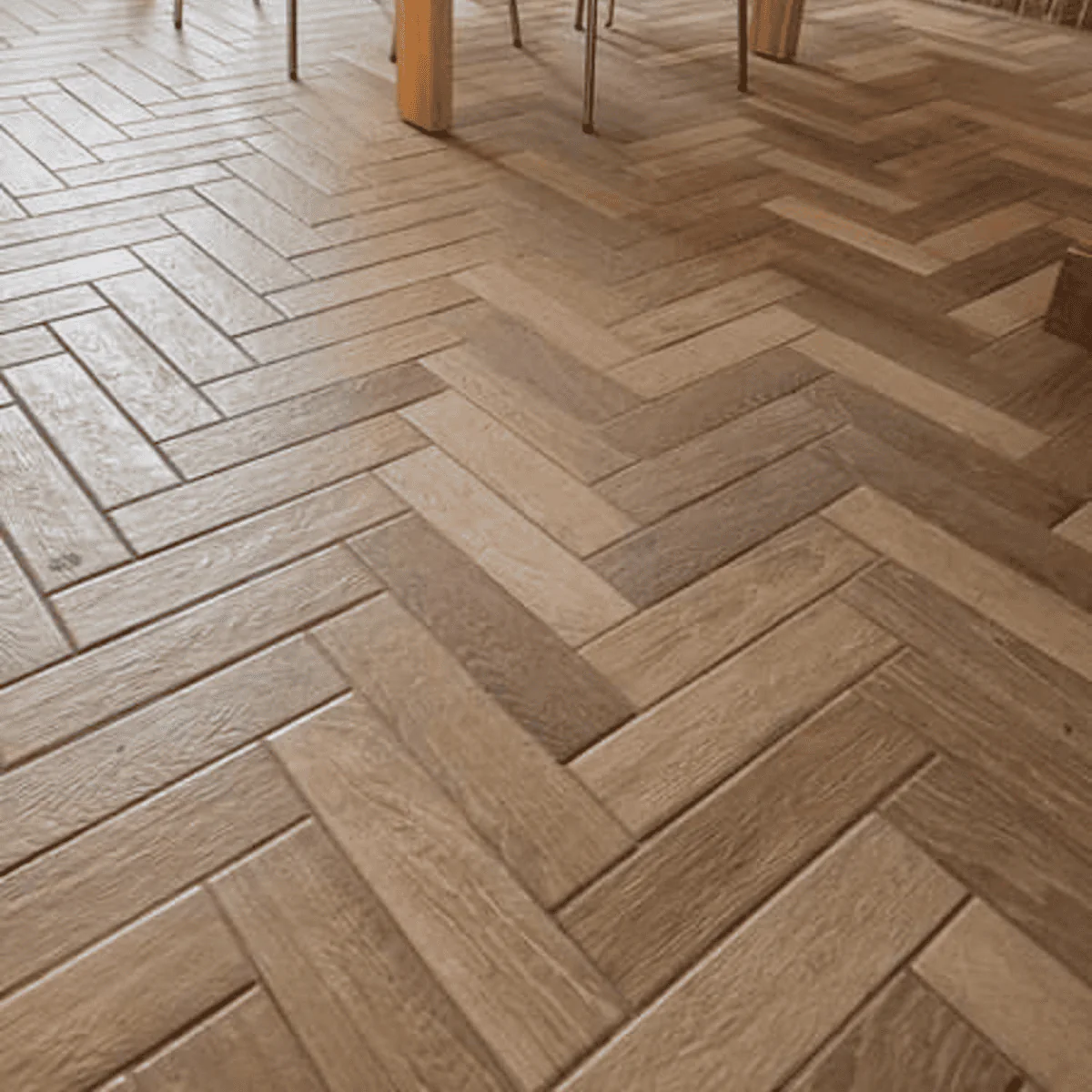French Parquet Oak Wood Effect Tile 2